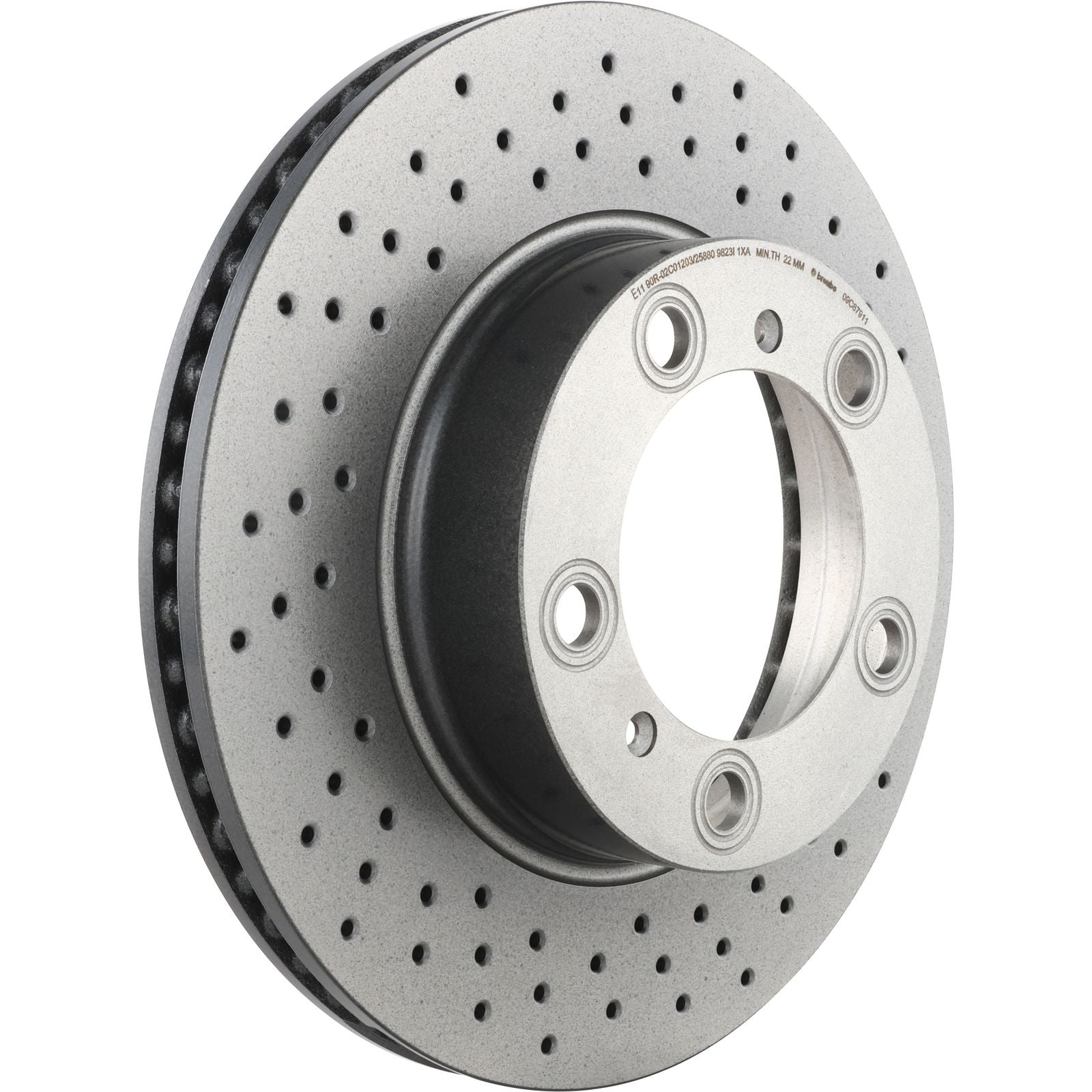 PRIME UV Coated Front Disc Brake Rotor - 09.C879.11_01