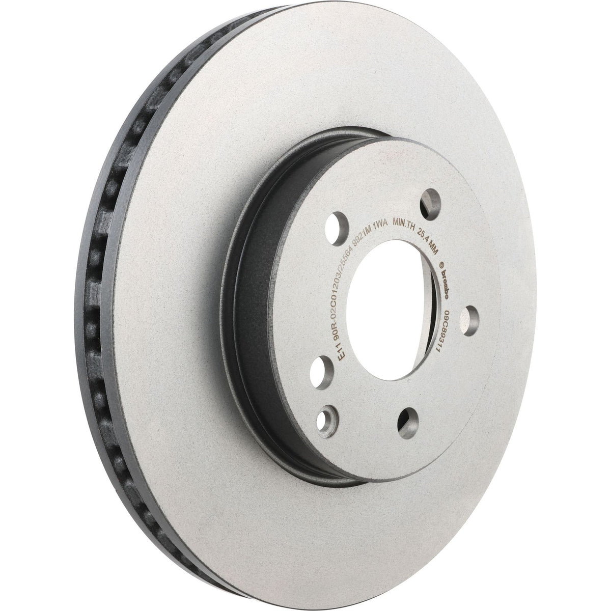 PRIME UV Coated Front Disc Brake Rotor - 09.C893.11_01