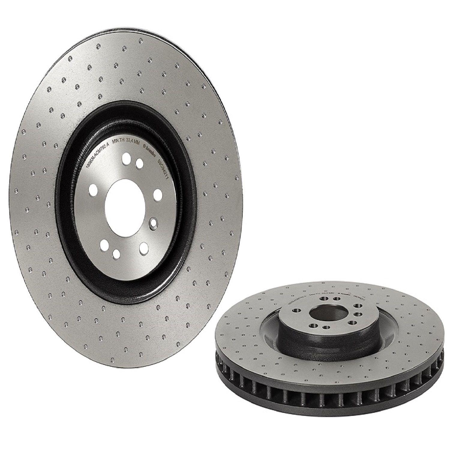 PRIME UV Coated Front Disc Brake Rotor - 09.C942.11_01
