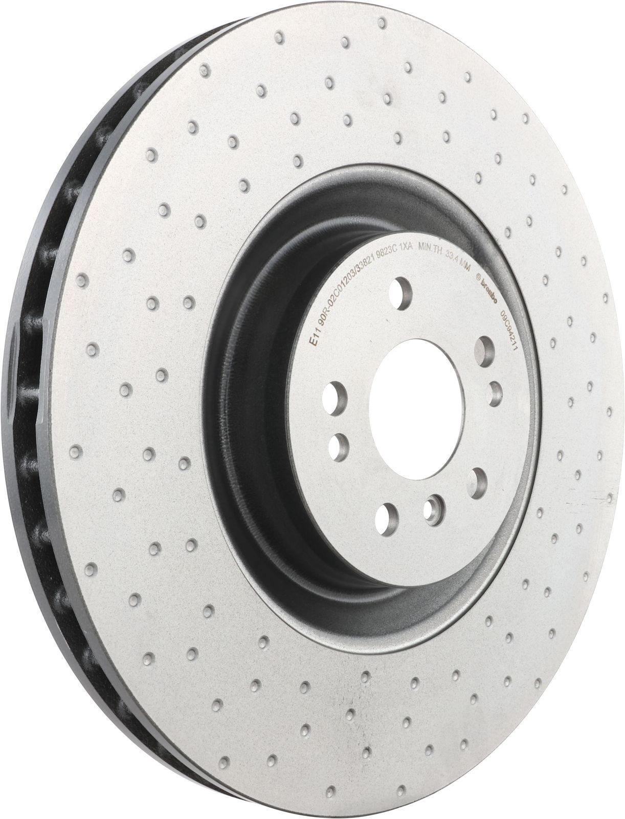 PRIME UV Coated Front Disc Brake Rotor - 09.C942.11_02