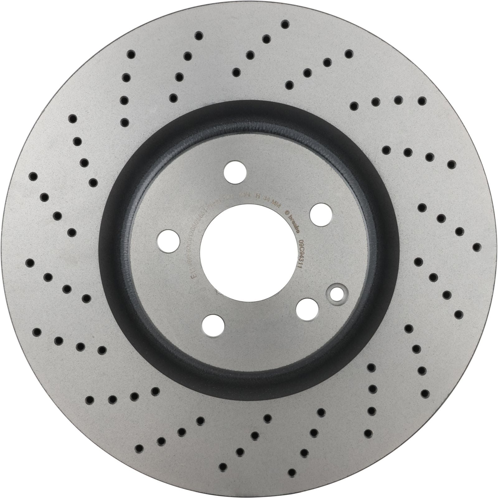 PRIME UV Coated Front Disc Brake Rotor - 09.C943.11_03