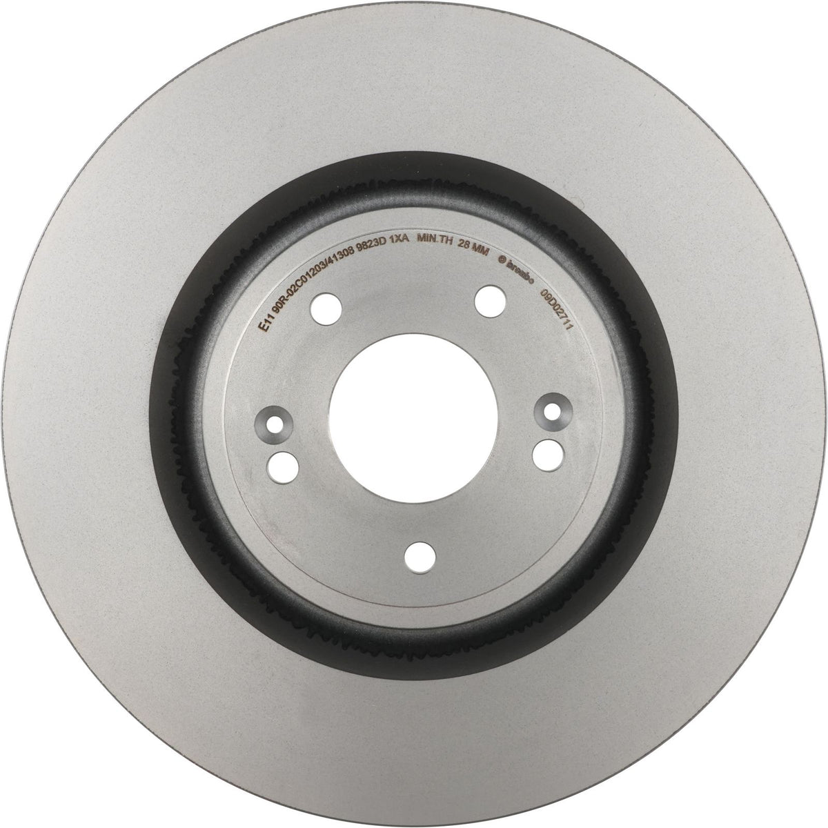 PRIME UV Coated Front Disc Brake Rotor - 09.D027.11_03