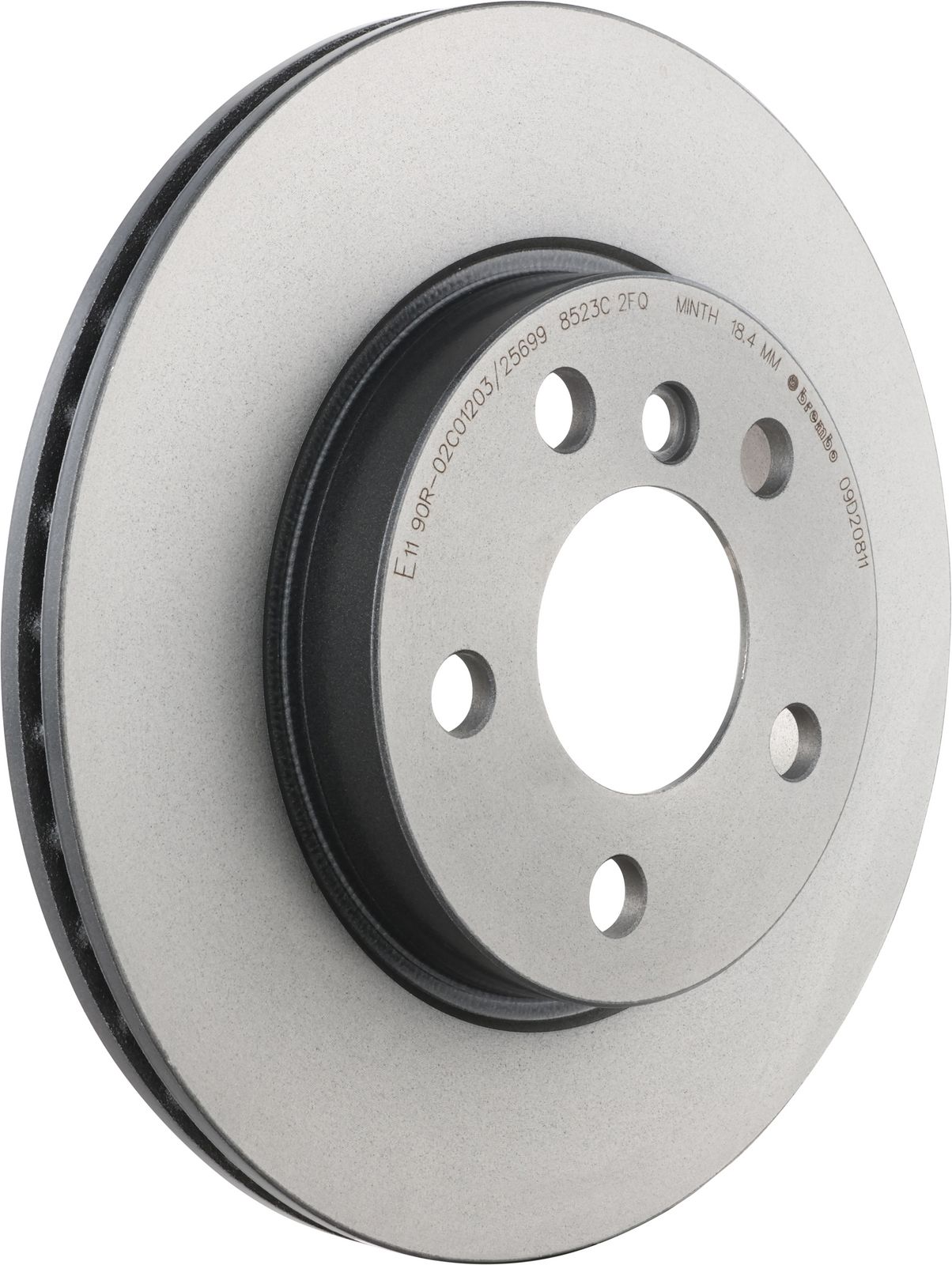 PRIME UV Coated Front Disc Brake Rotor - 09.D208.11_01