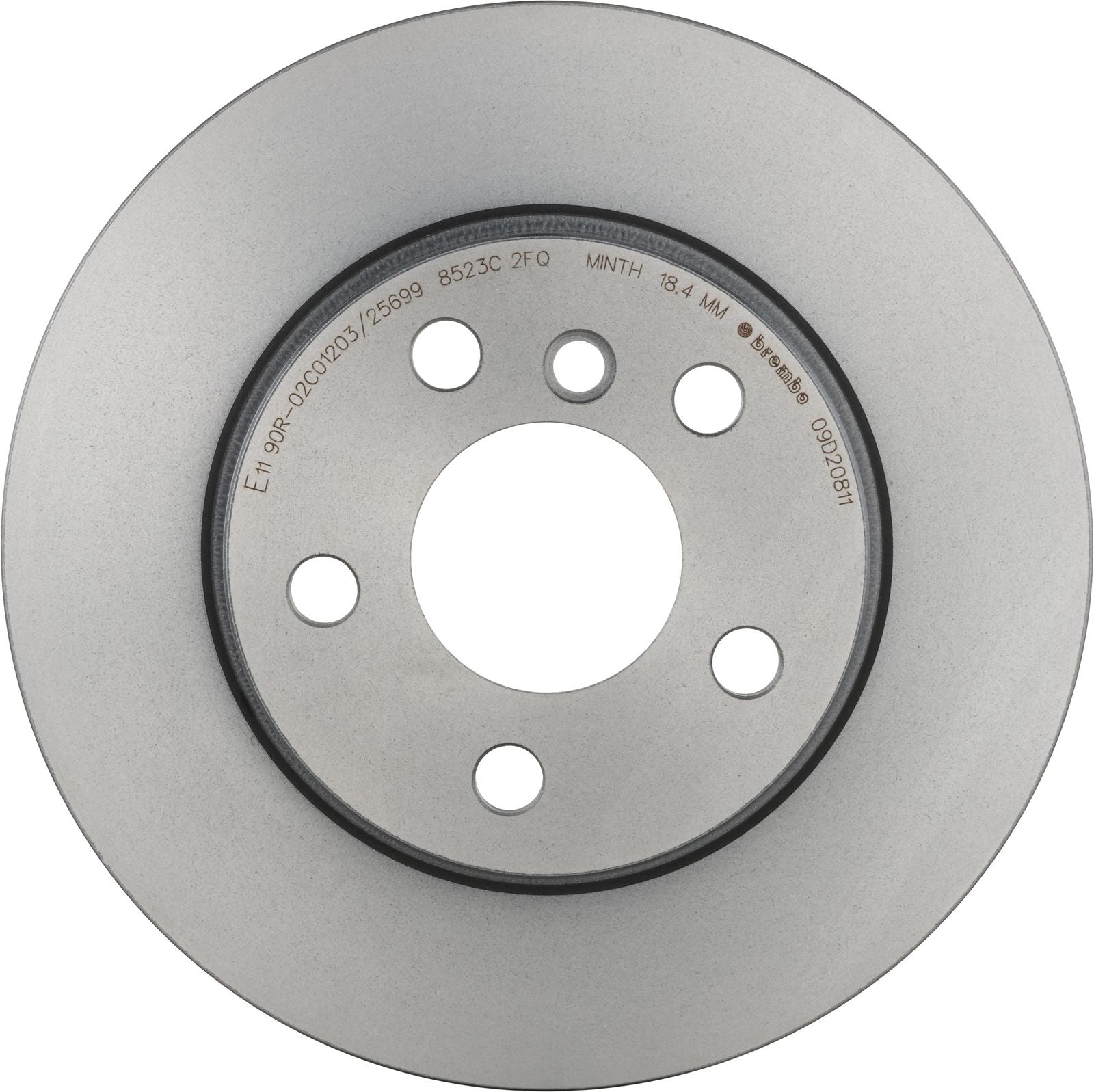 PRIME UV Coated Front Disc Brake Rotor - 09.D208.11_03