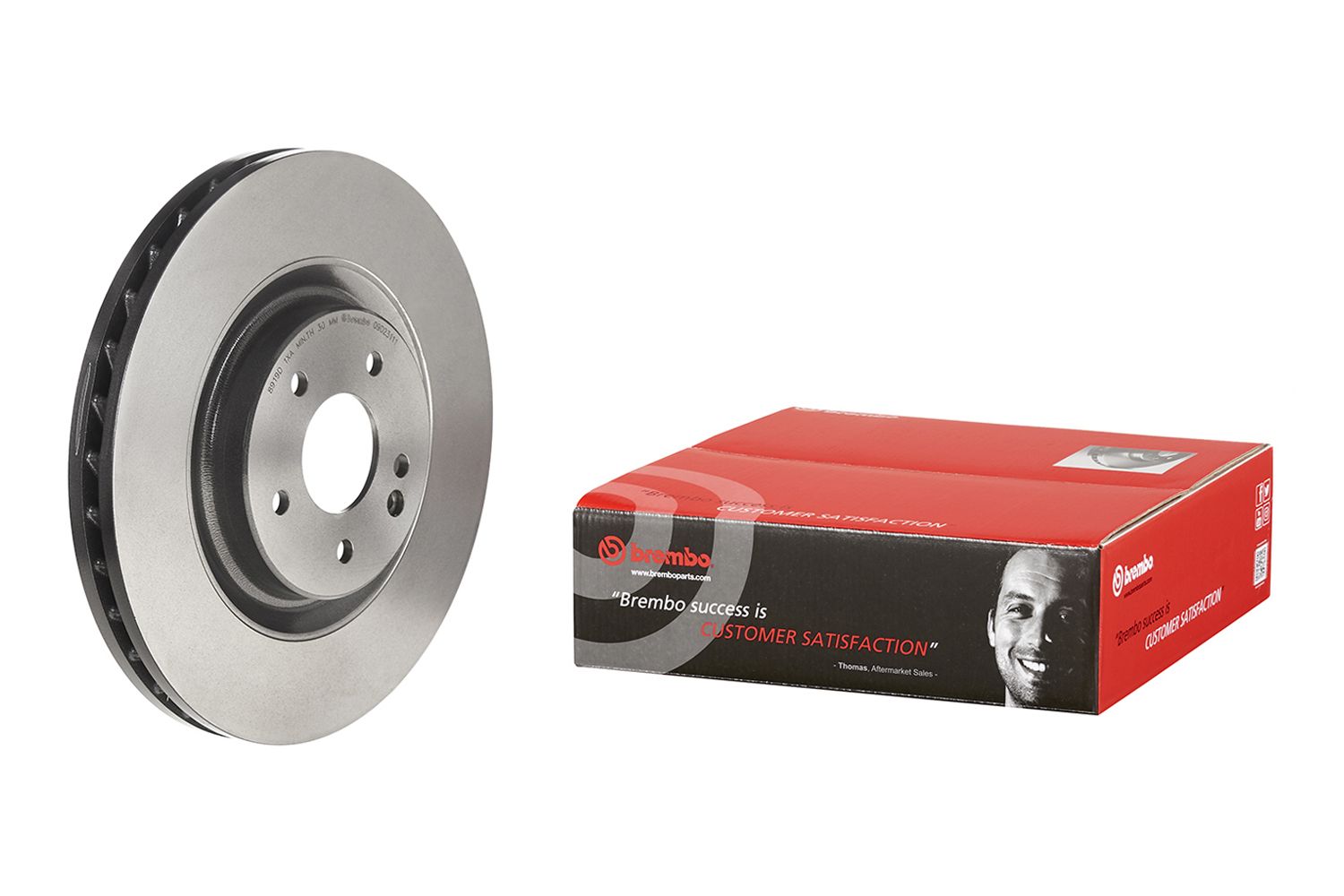 PRIME UV Coated Front Disc Brake Rotor - 09.D231.11_01