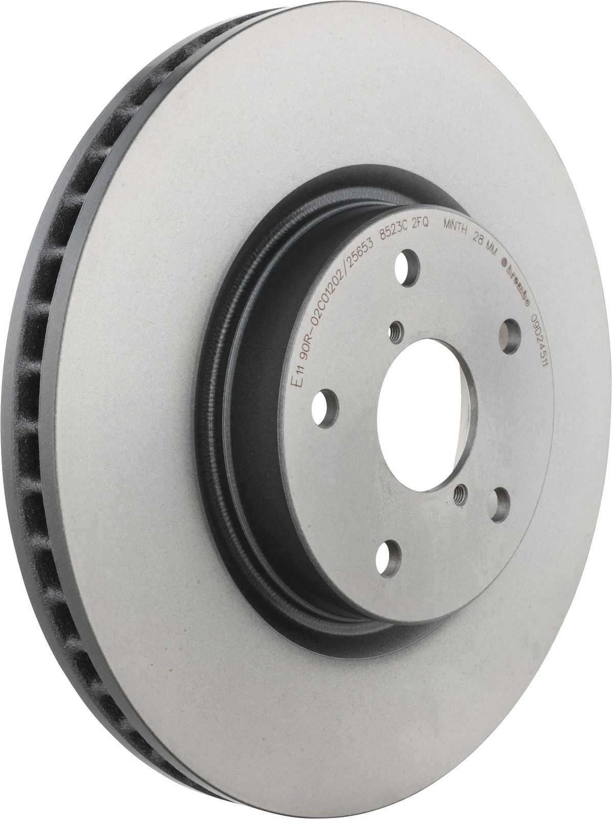 PRIME UV Coated Front Disc Brake Rotor - 09.D245.11_01