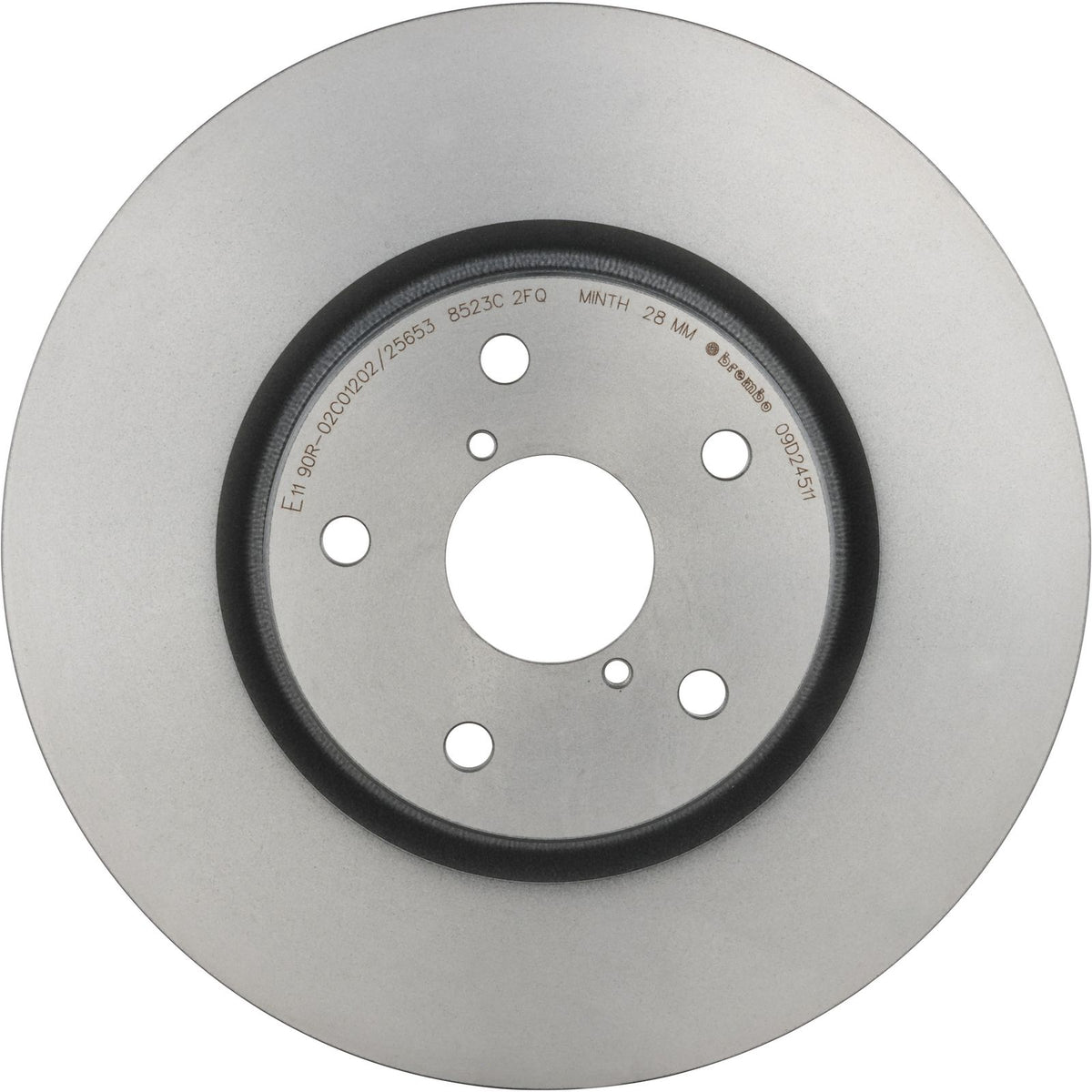 PRIME UV Coated Front Disc Brake Rotor - 09.D245.11_03