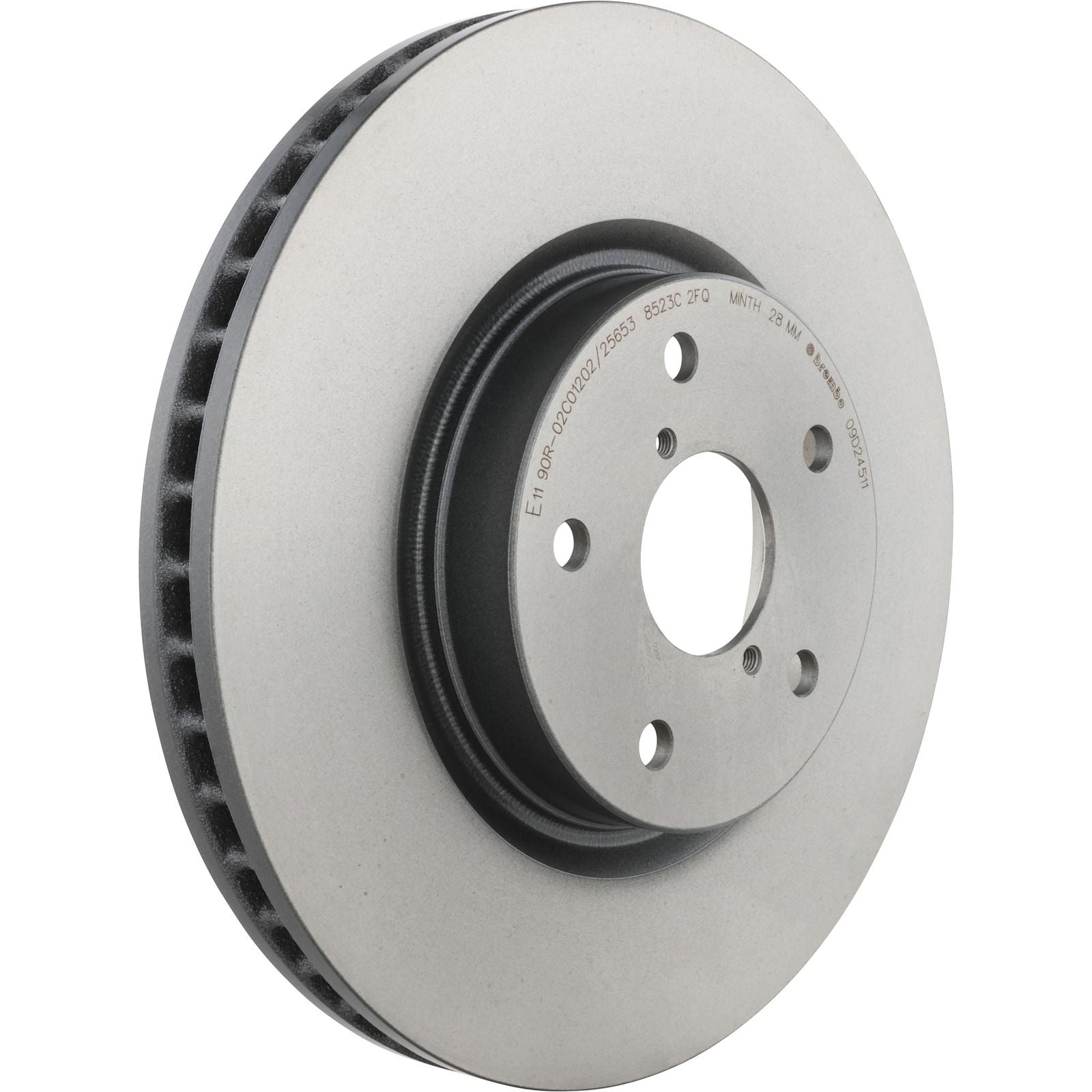PRIME UV Coated Front Disc Brake Rotor - 09.D245.11_01