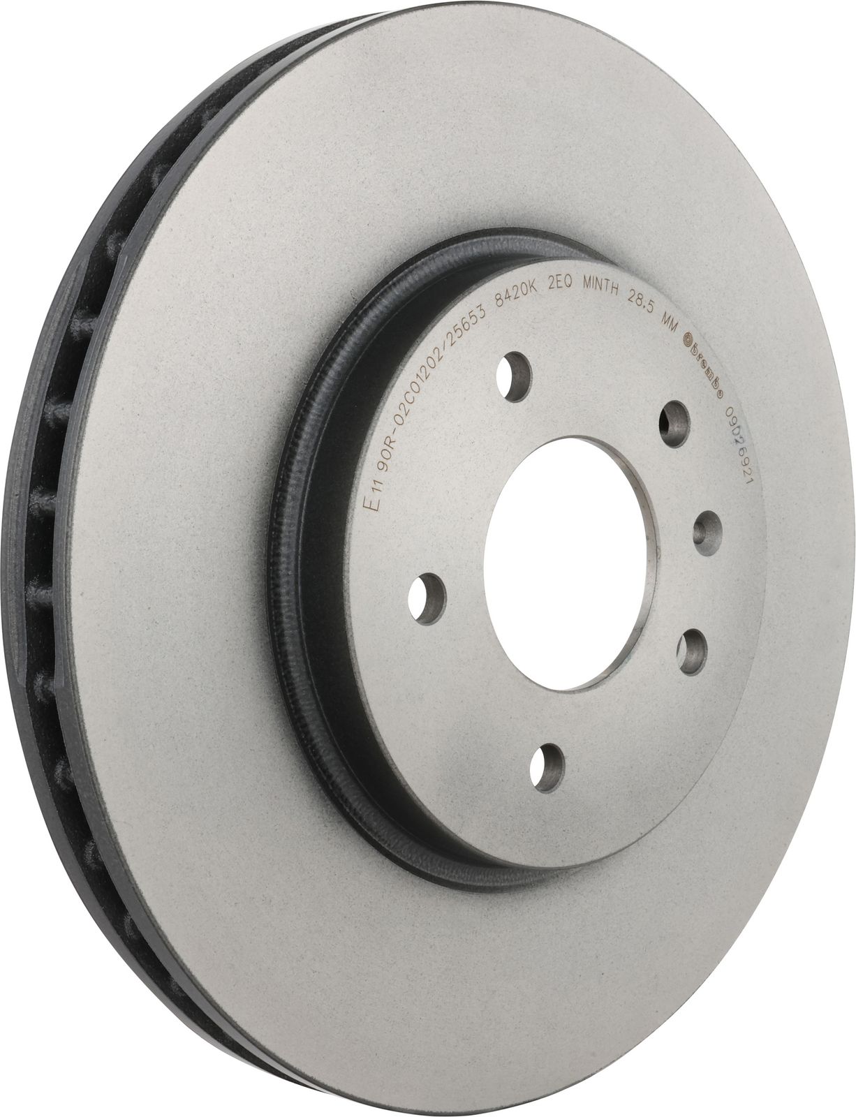 PRIME UV Coated Front Disc Brake Rotor - 09.D269.21_01