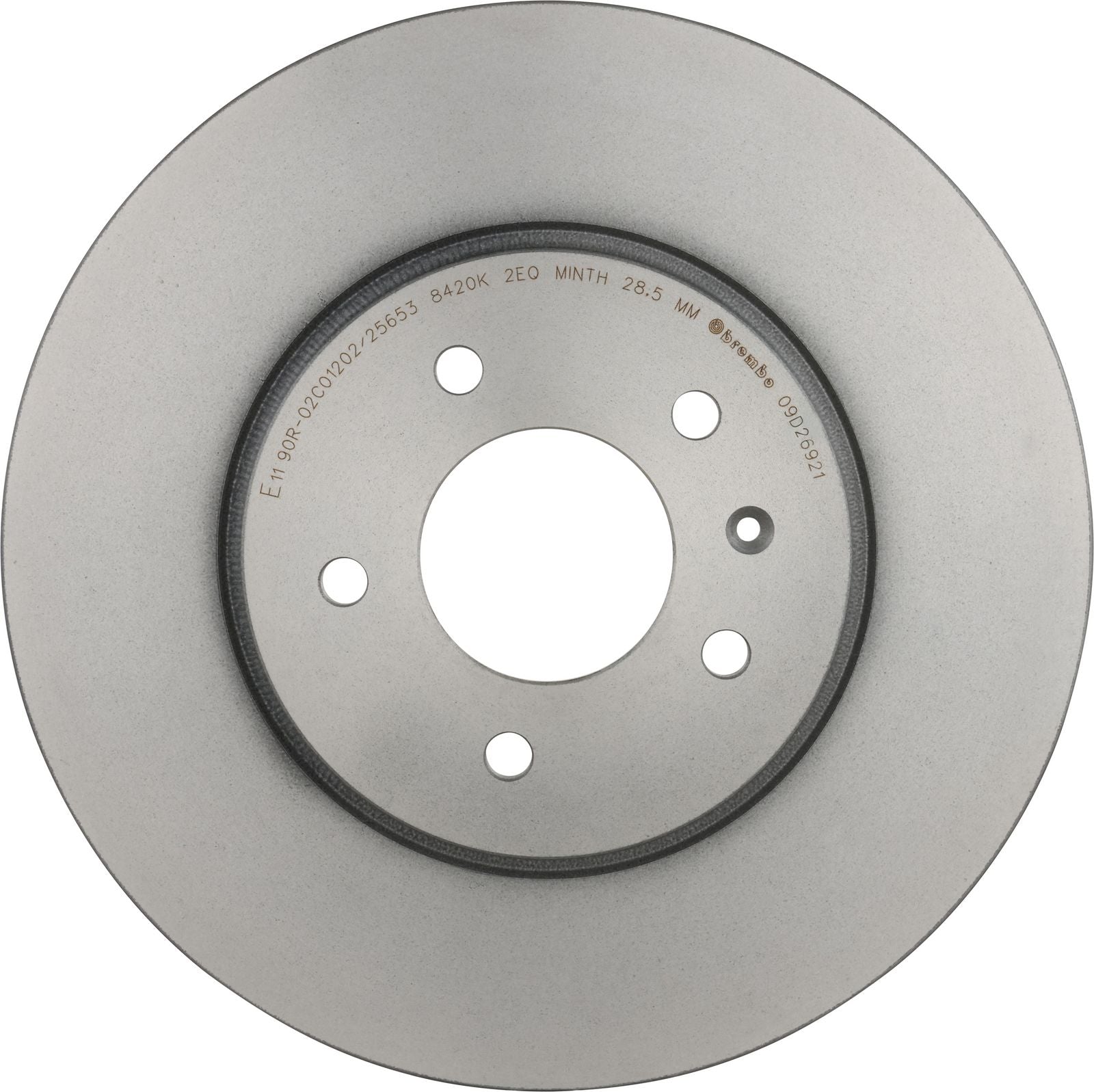 PRIME UV Coated Front Disc Brake Rotor - 09.D269.21_03