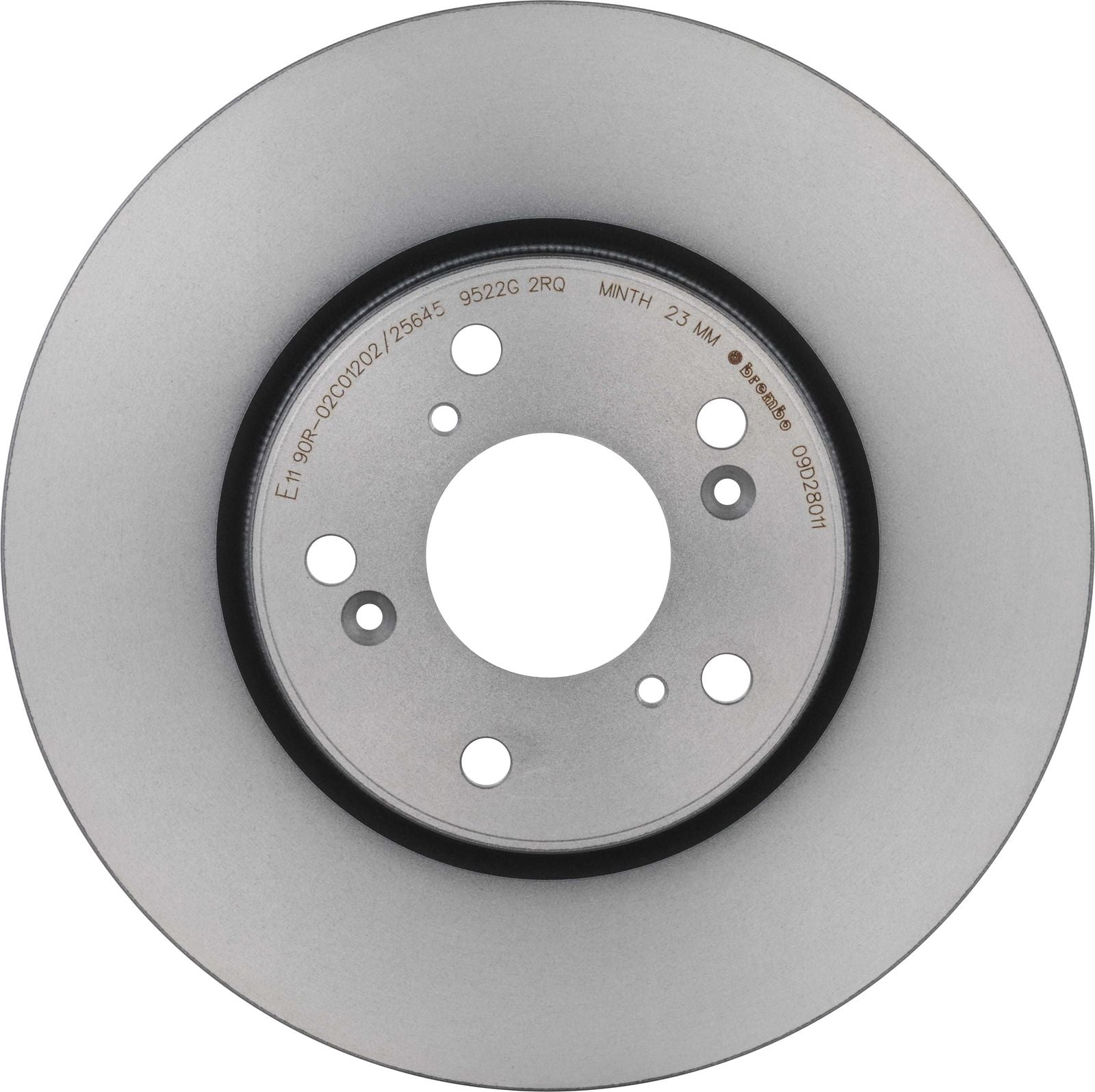 PRIME UV Coated Front Disc Brake Rotor - 09.D280.11_03