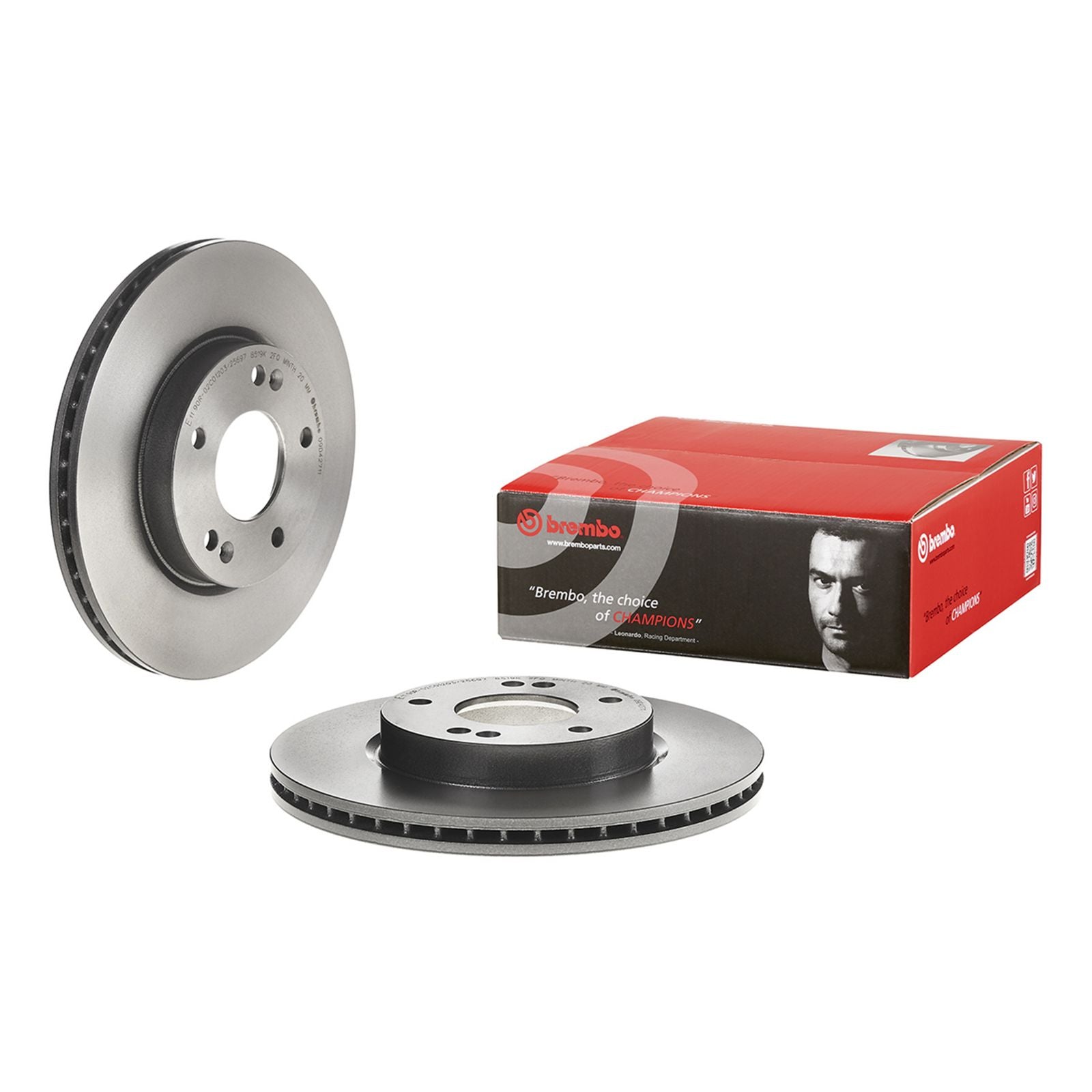 PRIME UV Coated Front Disc Brake Rotor - 09.D427.11_01