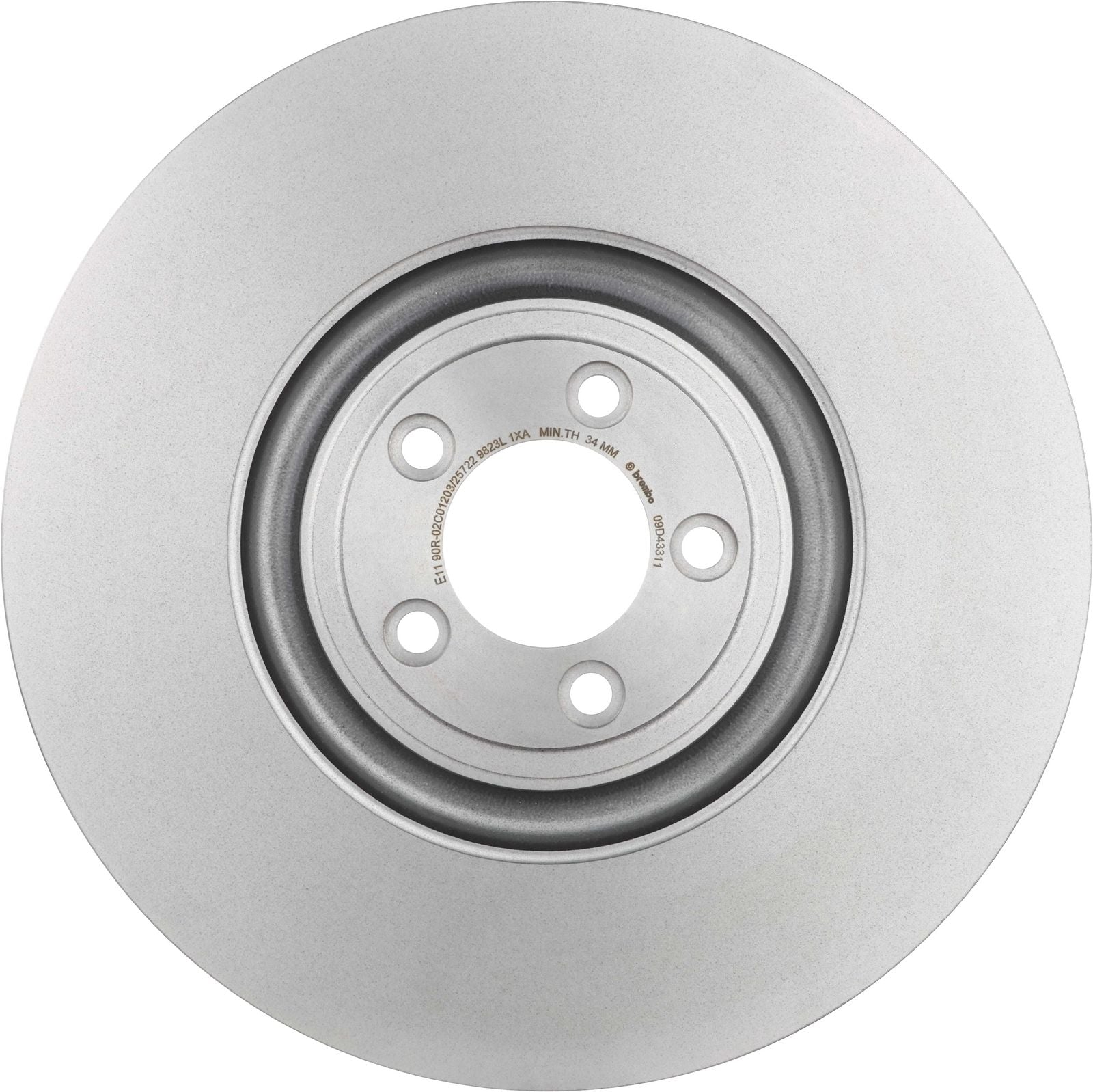 PRIME UV Coated Front Disc Brake Rotor - 09.D433.11_03