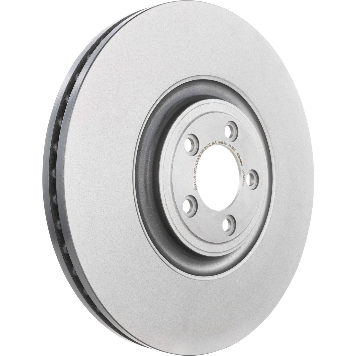 PRIME UV Coated Front Disc Brake Rotor - 09.D433.11_01