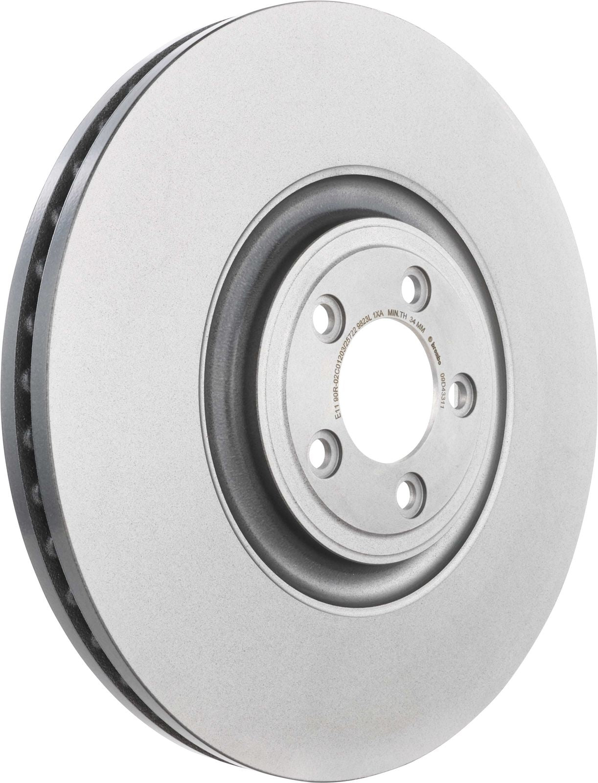 PRIME UV Coated Front Disc Brake Rotor - 09.D433.11_01