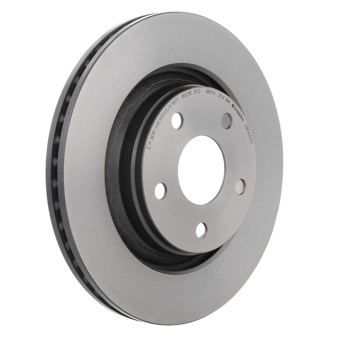 PRIME UV Coated Front Disc Brake Rotor - 09.D444.11_28
