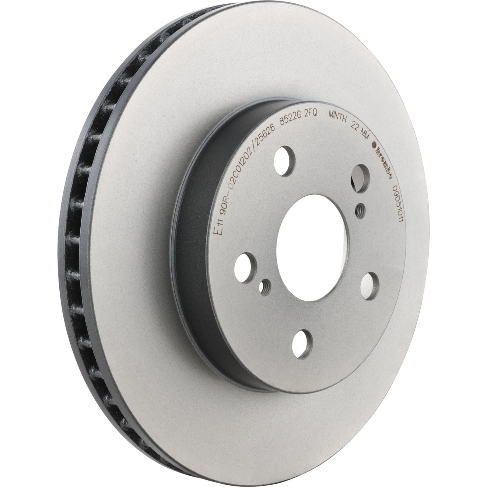 PRIME UV Coated Front Disc Brake Rotor - 09.D510.11_01