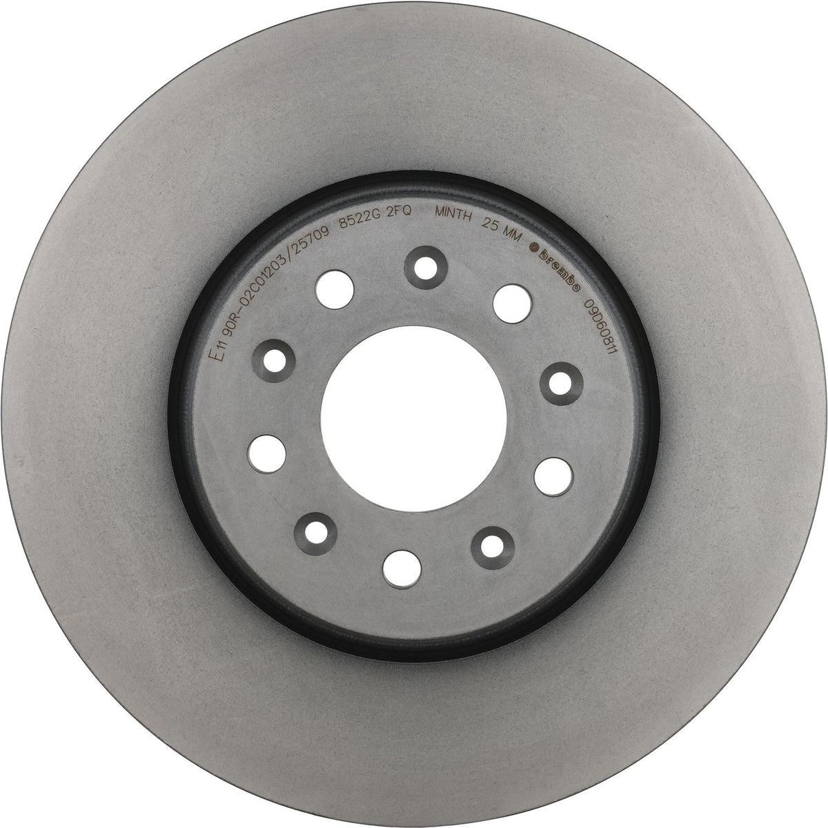 PRIME UV Coated Front Disc Brake Rotor - 09.D608.11_03