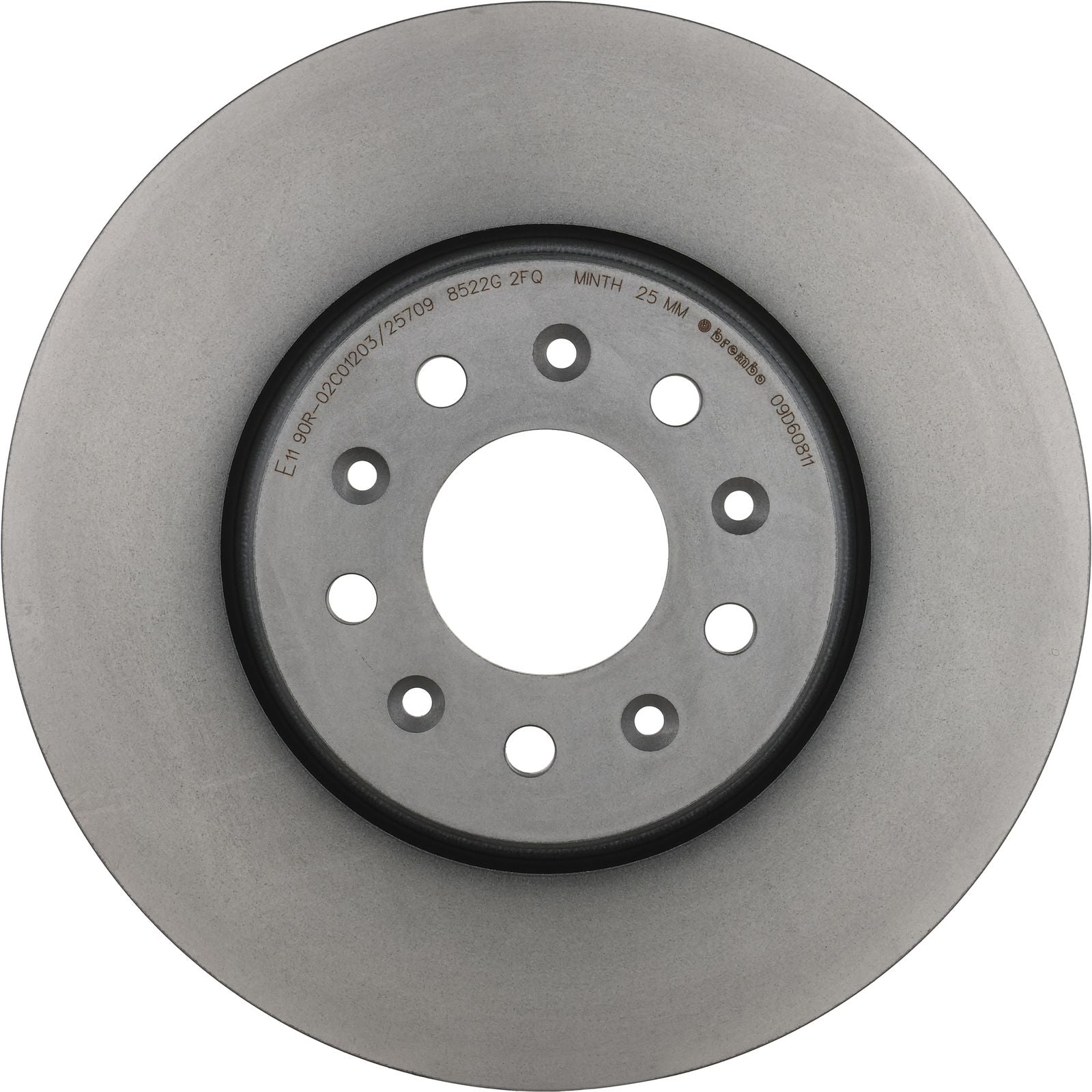 PRIME UV Coated Front Disc Brake Rotor - 09.D608.11_03