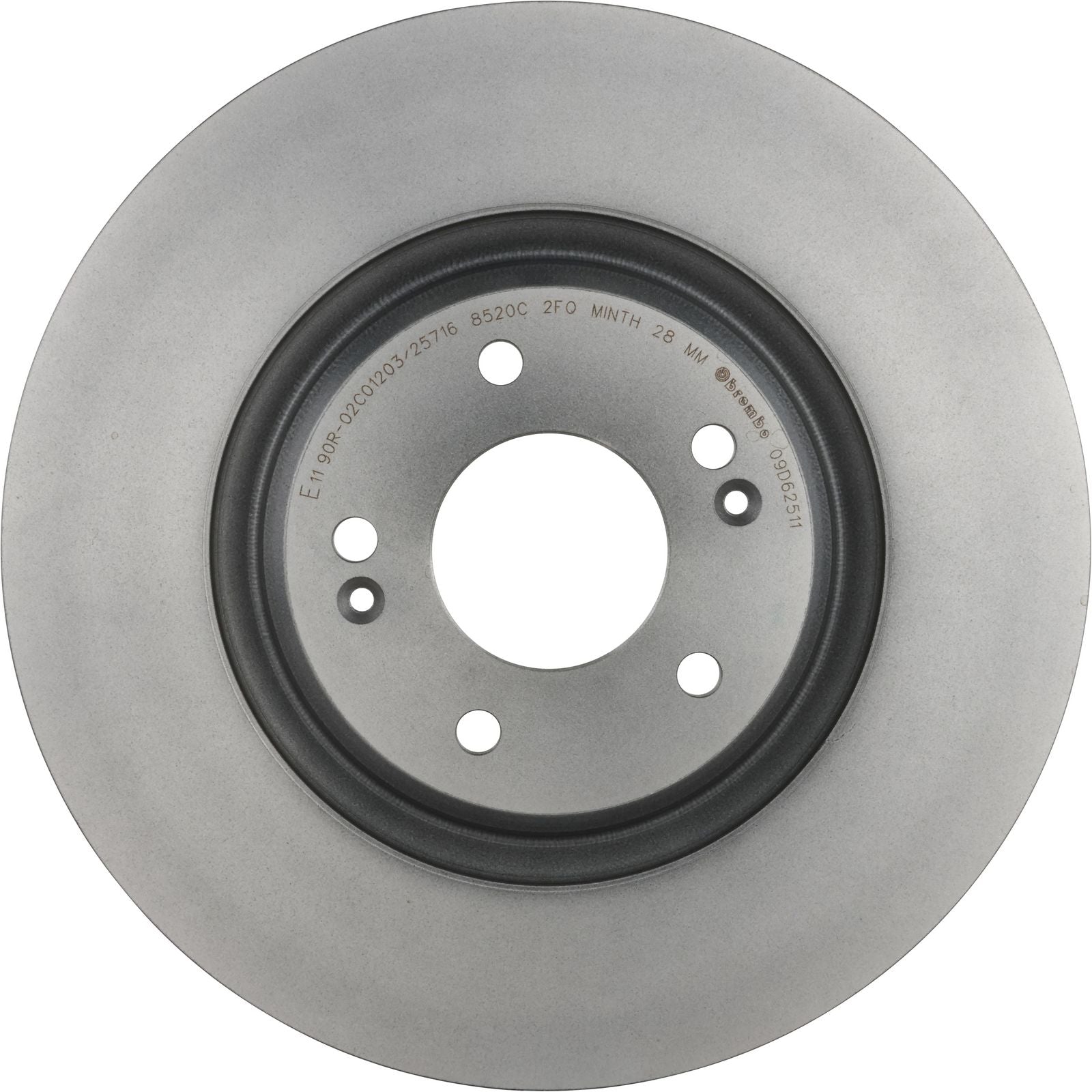 PRIME UV Coated Front Disc Brake Rotor - 09.D625.11_03