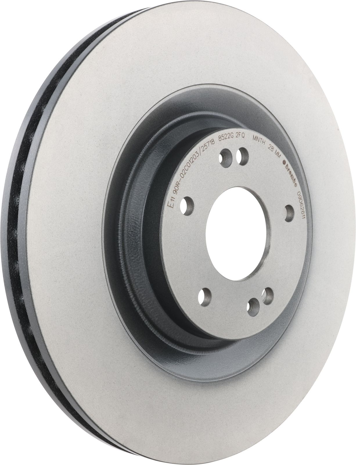 PRIME UV Coated Front Disc Brake Rotor - 09.D626.11_01