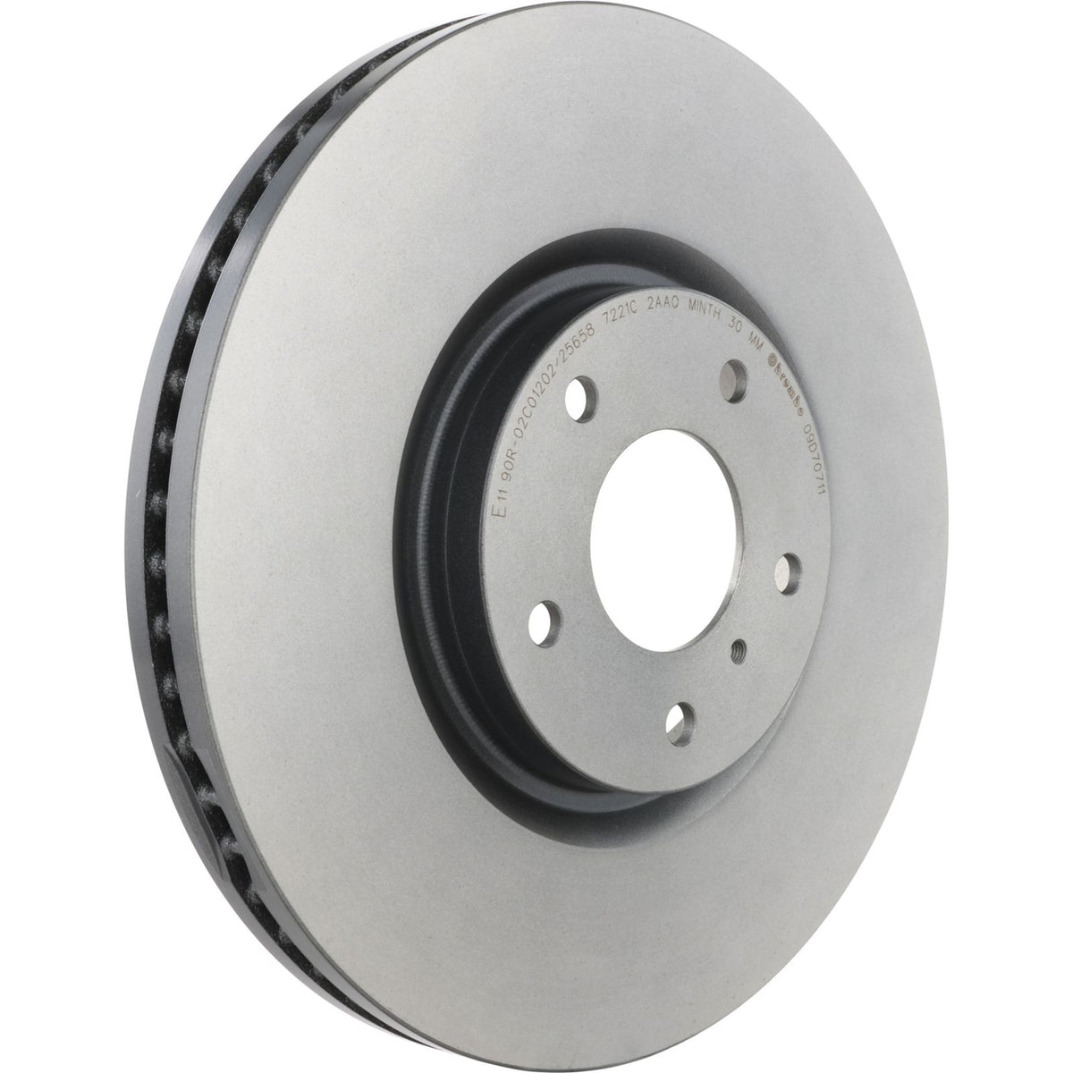 PRIME UV Coated Front Disc Brake Rotor - 09.D707.11_04