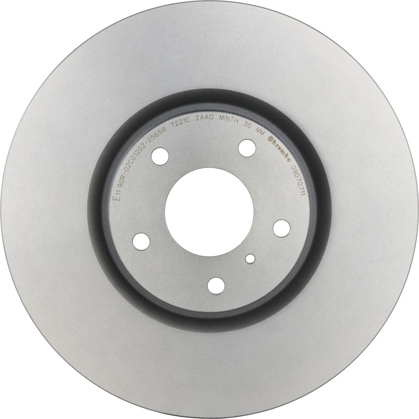 PRIME UV Coated Front Disc Brake Rotor - 09.D707.11_02