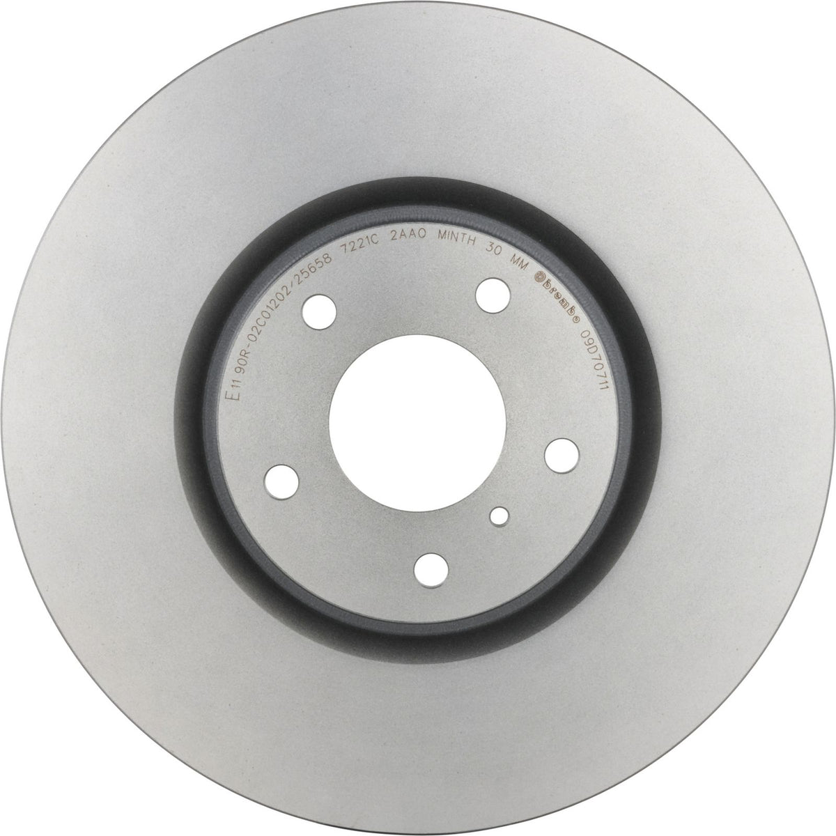 PRIME UV Coated Front Disc Brake Rotor - 09.D707.11_02