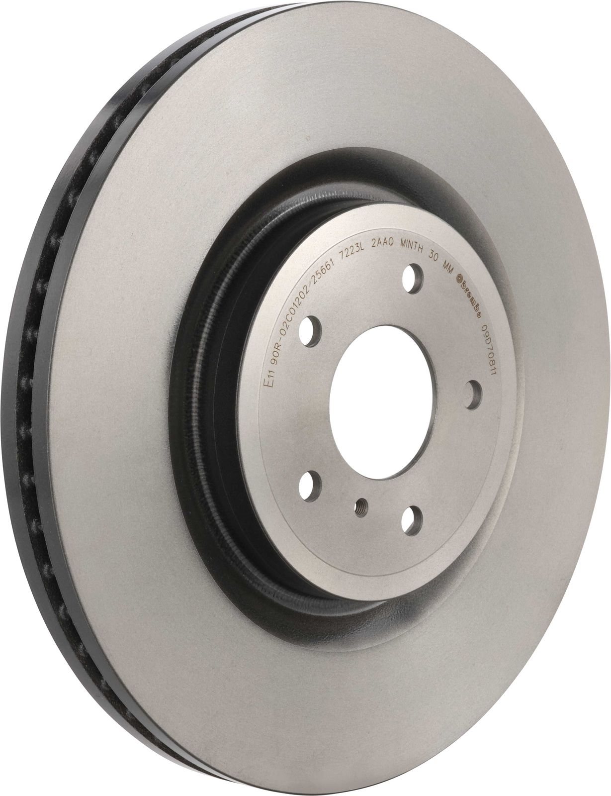 PRIME UV Coated Front Disc Brake Rotor - 09.D708.11_01