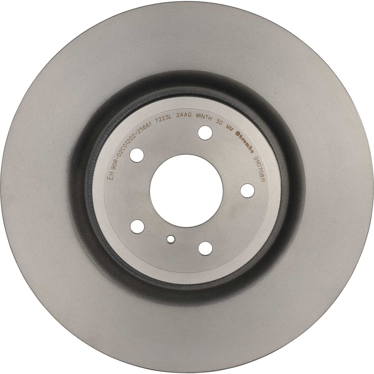 PRIME UV Coated Front Disc Brake Rotor - 09.D708.11_03