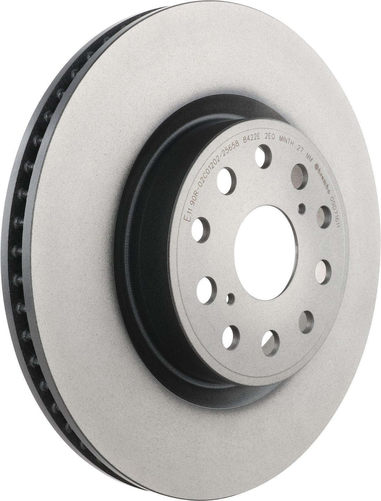 PRIME UV Coated Front Disc Brake Rotor - 09.D716.11_01