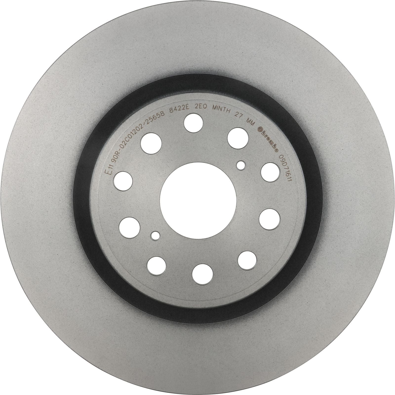 PRIME UV Coated Front Disc Brake Rotor - 09.D716.11_03