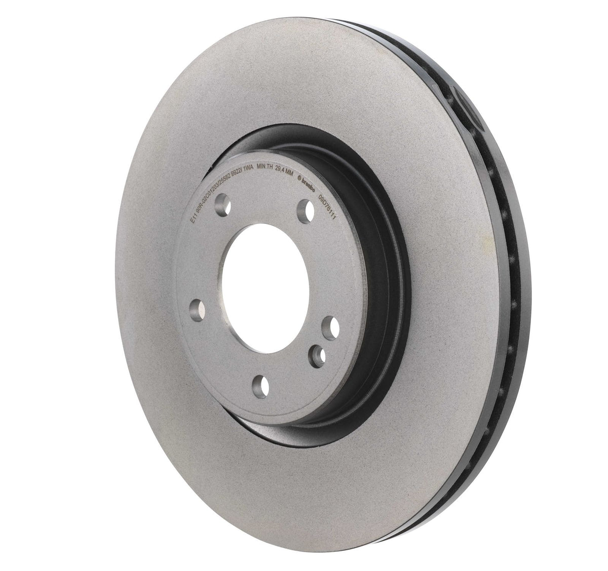 PRIME UV Coated Front Disc Brake Rotor - 09.D761.11_09