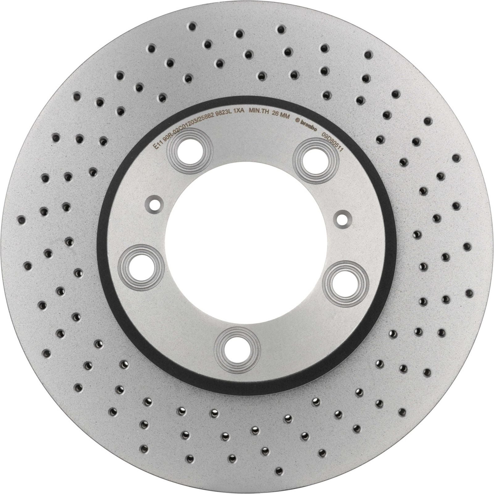 PRIME UV Coated Front Disc Brake Rotor - 09.D805.11_03