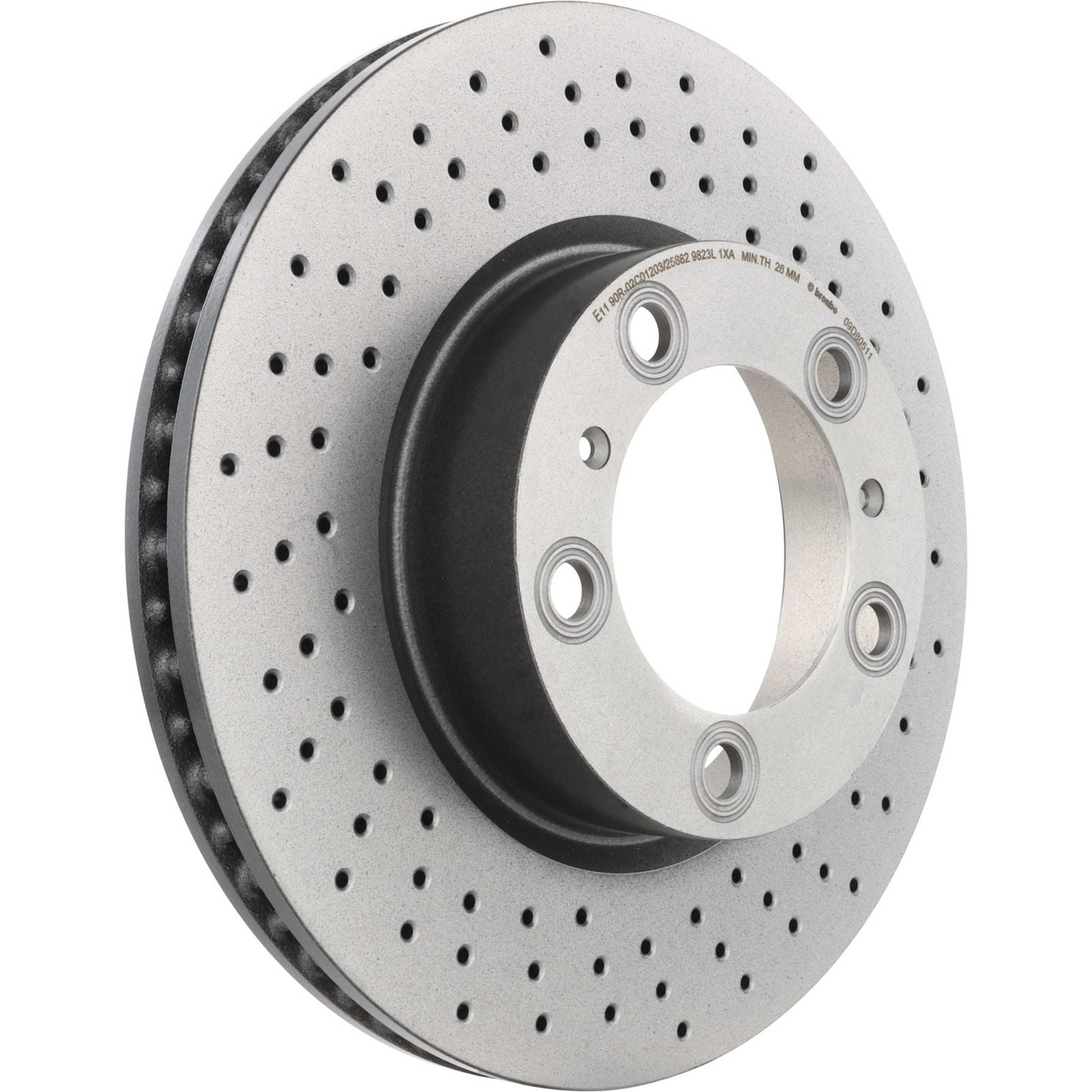 PRIME UV Coated Front Disc Brake Rotor - 09.D805.11_01