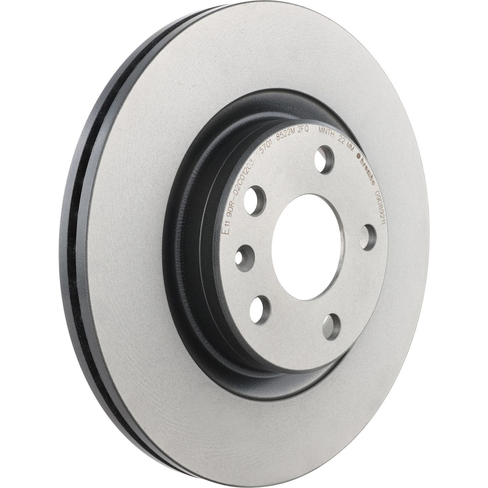 PRIME UV Coated Front Disc Brake Rotor - 09.D892.11_01
