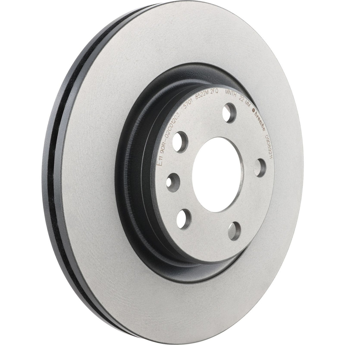 PRIME UV Coated Front Disc Brake Rotor - 09.D892.11_01