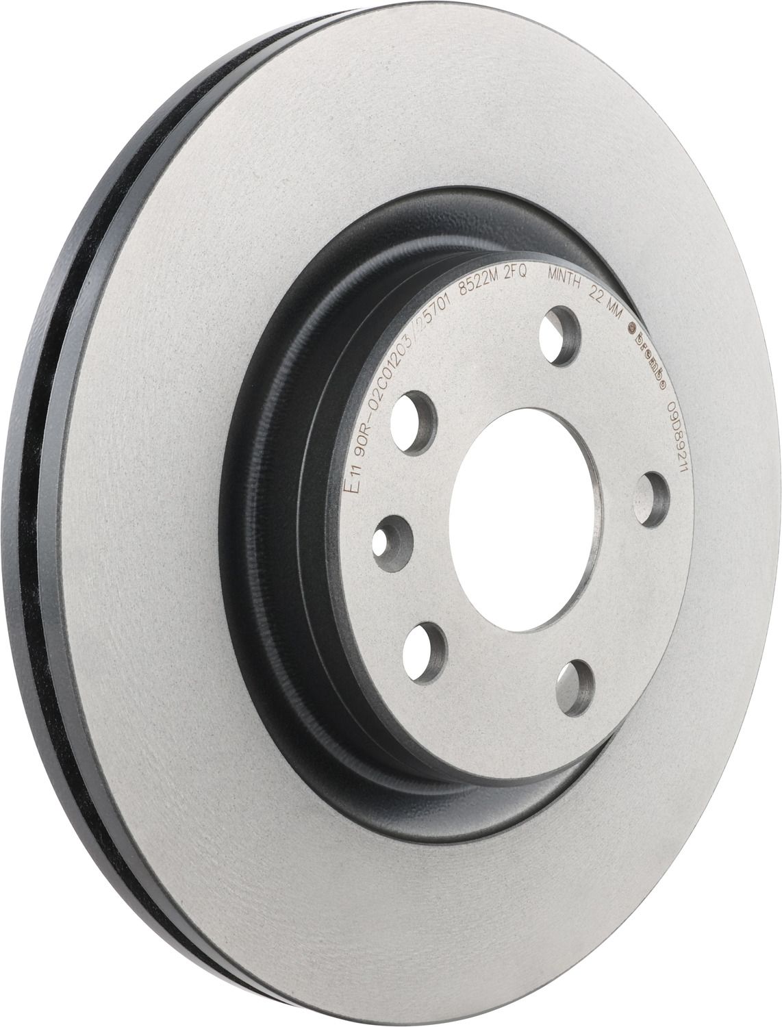 PRIME UV Coated Front Disc Brake Rotor - 09.D892.11_01