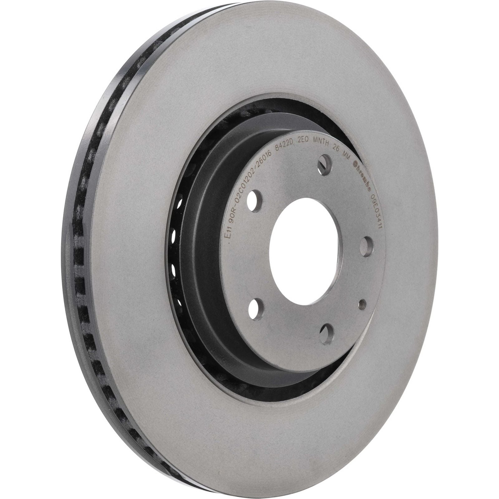PRIME UV Coated Front Disc Brake Rotor - 09.E034.11_01