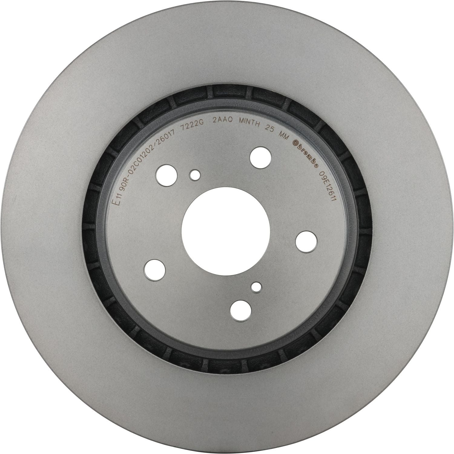 PRIME UV Coated Front Disc Brake Rotor - 09.E126.11_03