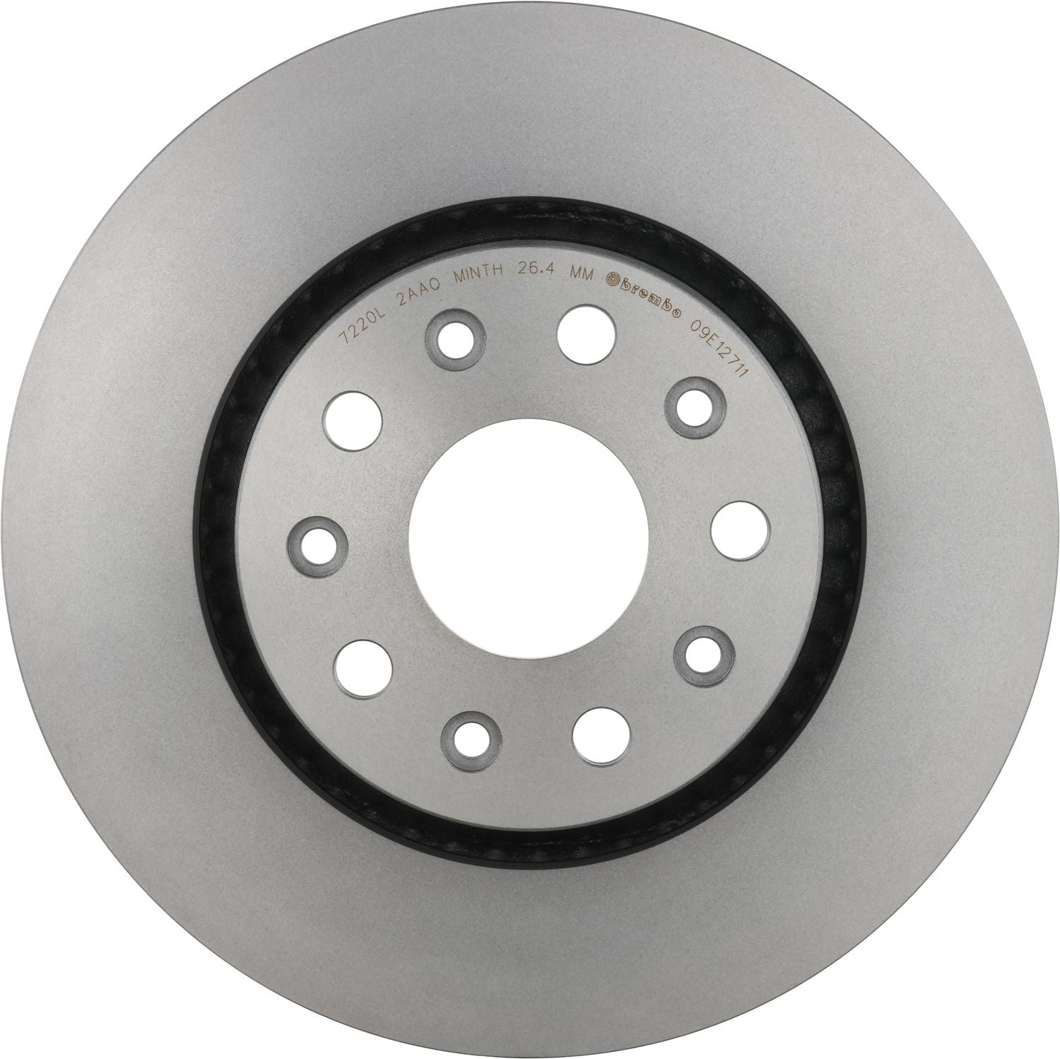 PRIME UV Coated Front Disc Brake Rotor - 09.E127.11_03