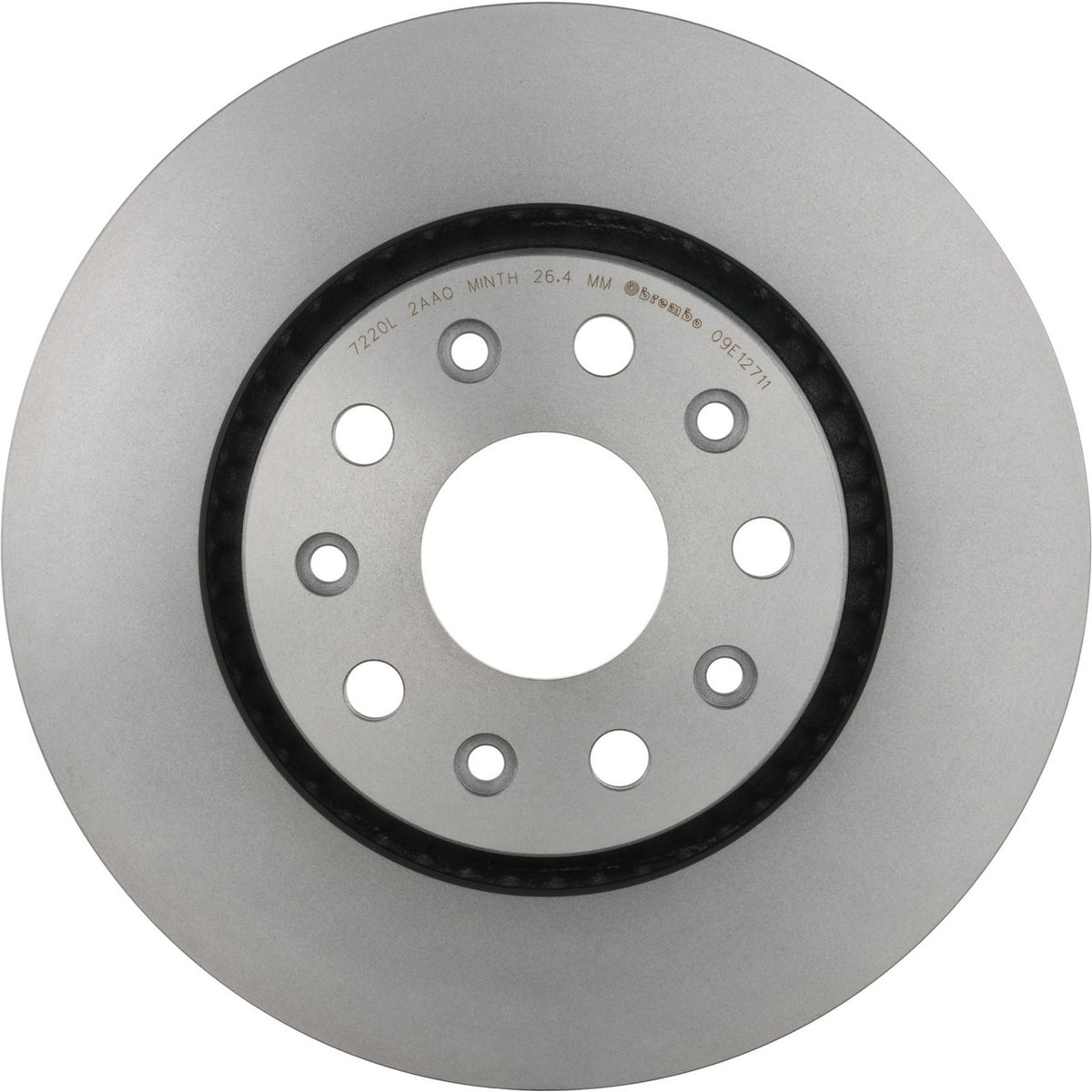 PRIME UV Coated Front Disc Brake Rotor - 09.E127.11_03