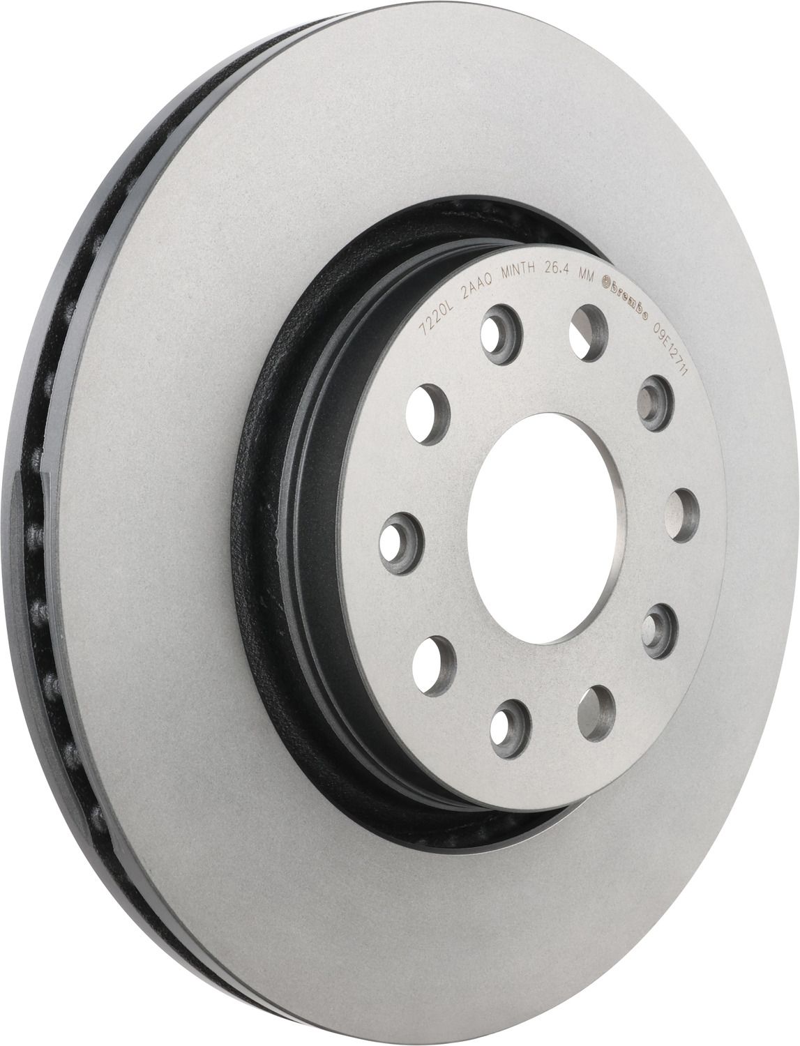 PRIME UV Coated Front Disc Brake Rotor - 09.E127.11_01