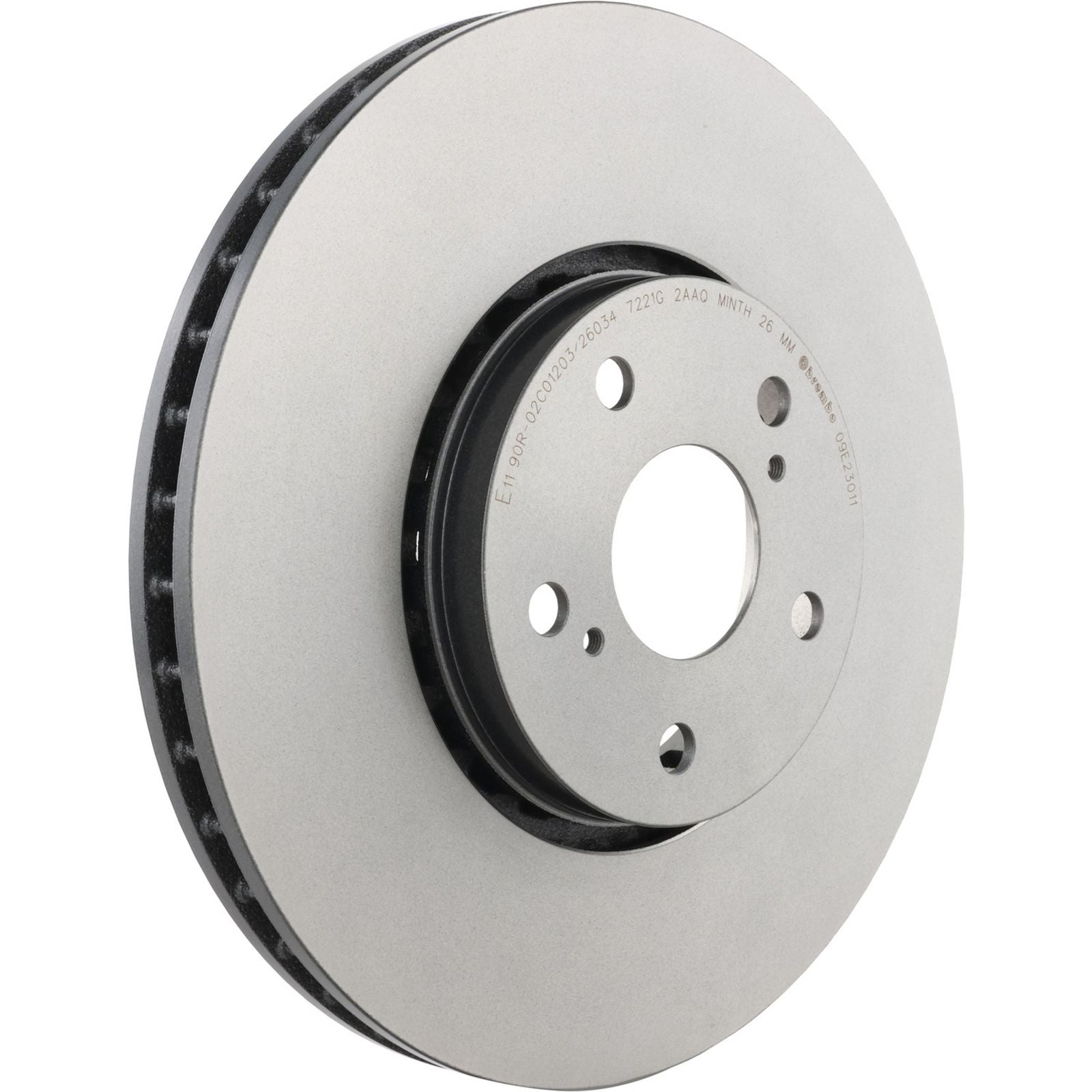 PRIME UV Coated Front Disc Brake Rotor - 09.E230.11_01