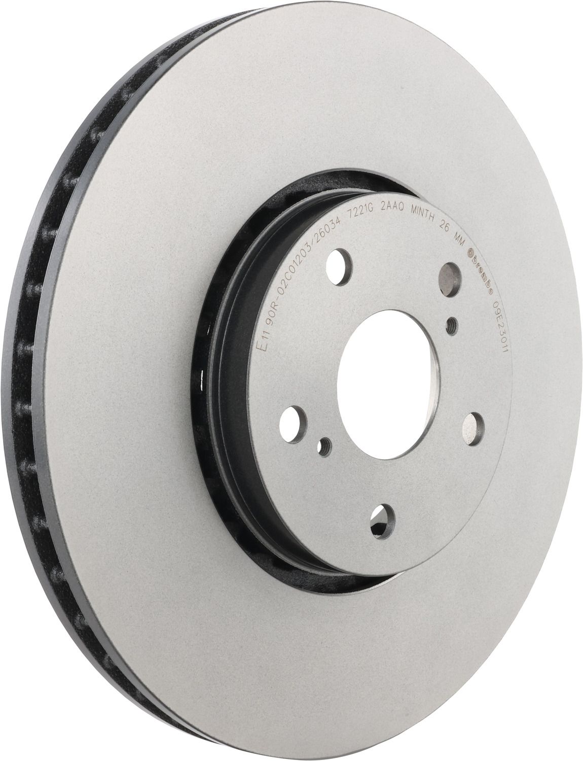 PRIME UV Coated Front Disc Brake Rotor - 09.E230.11_01