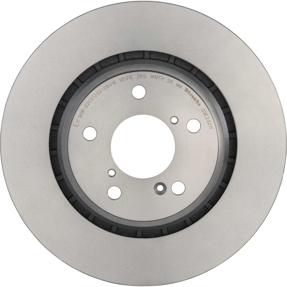 PRIME UV Coated Front Disc Brake Rotor - 09.E232.11_03