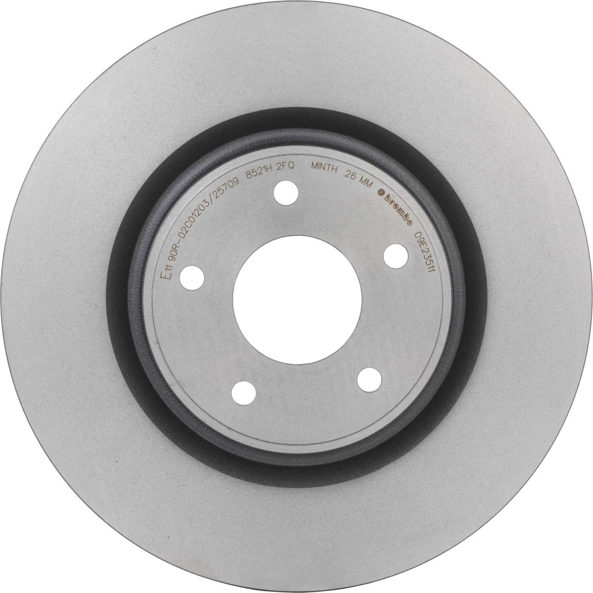 PRIME UV Coated Front Disc Brake Rotor - 09.E235.11_03