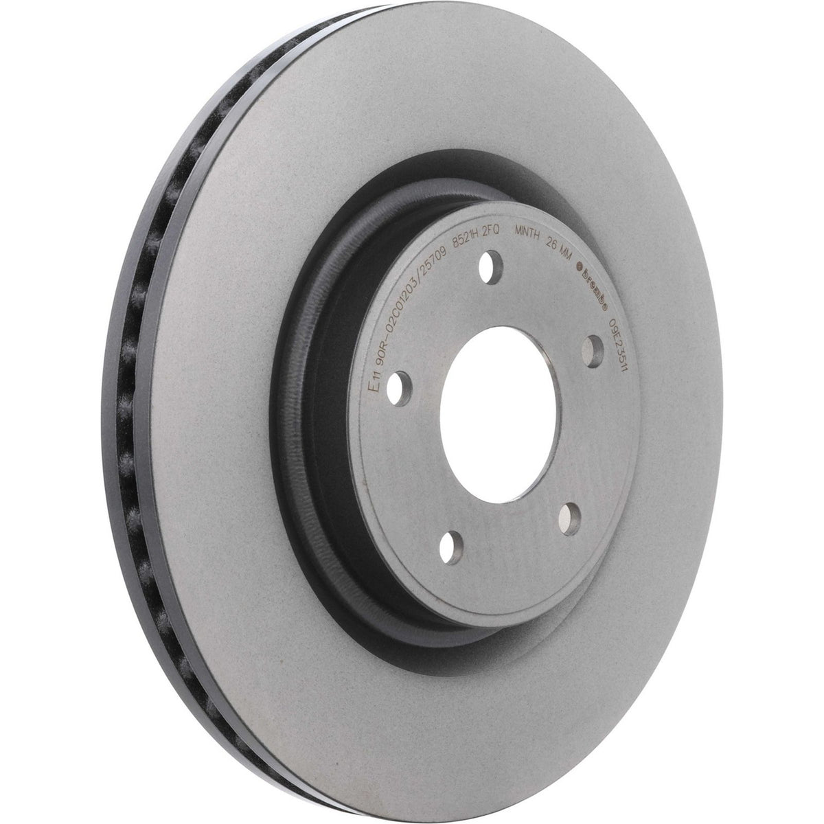 PRIME UV Coated Front Disc Brake Rotor - 09.E235.11_01