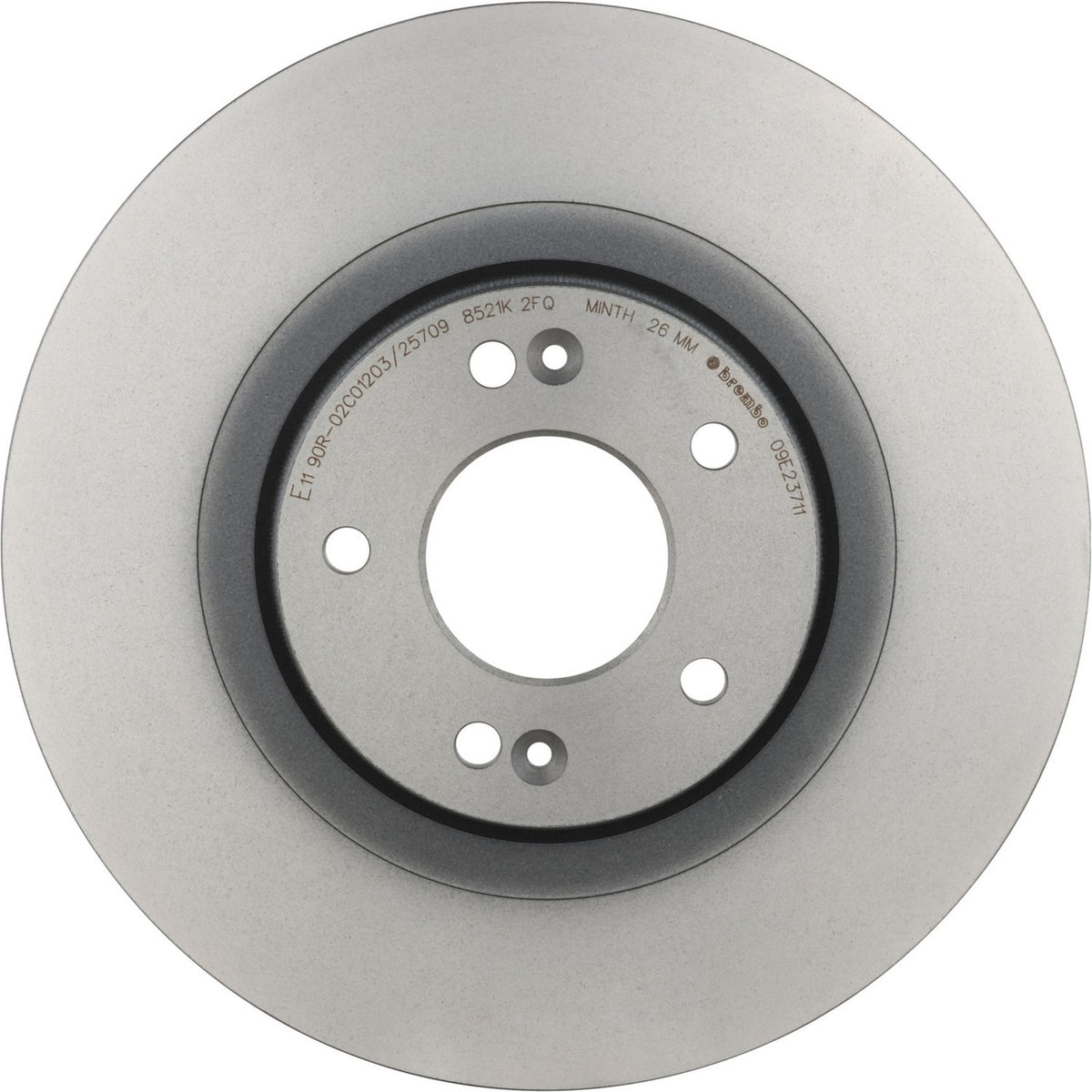 PRIME UV Coated Front Disc Brake Rotor - 09.E237.11_03