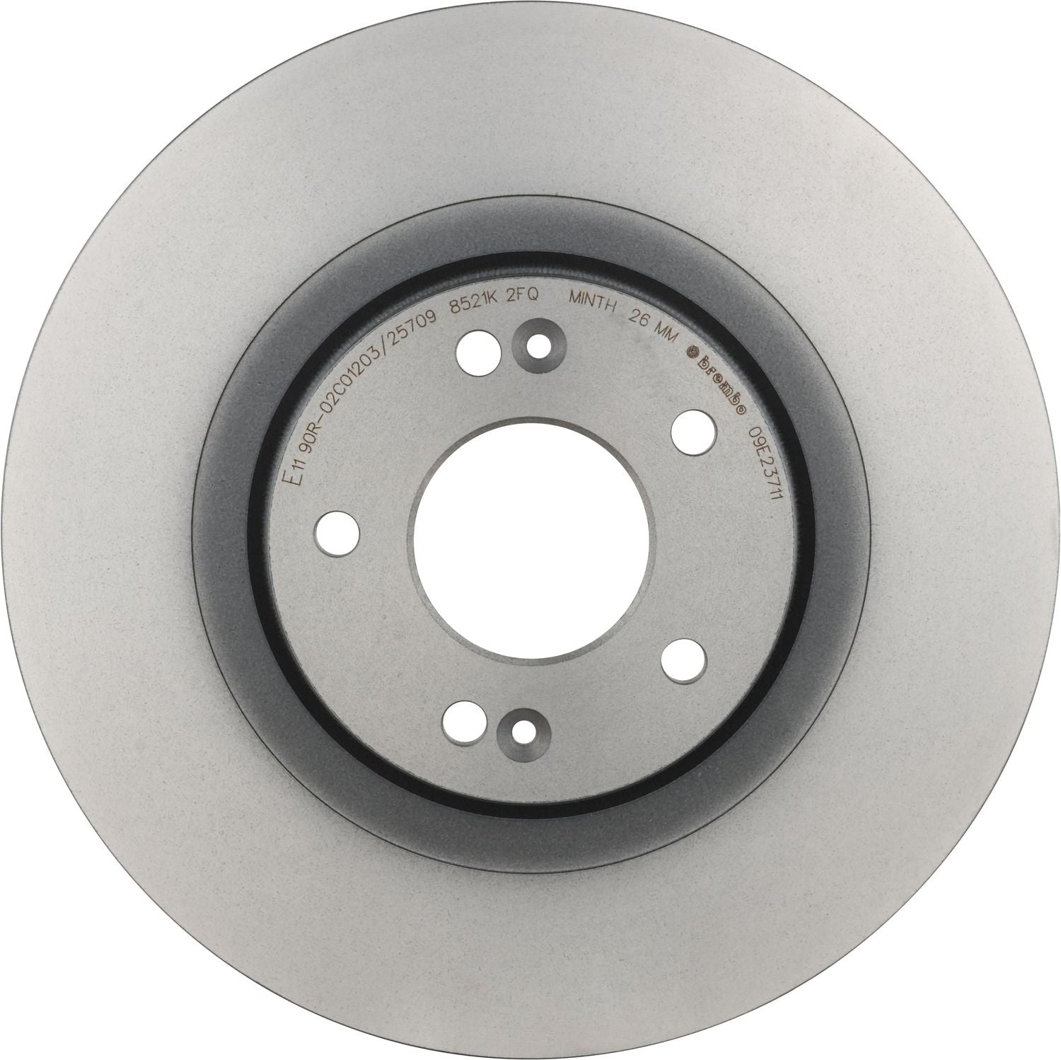 PRIME UV Coated Front Disc Brake Rotor - 09.E237.11_03